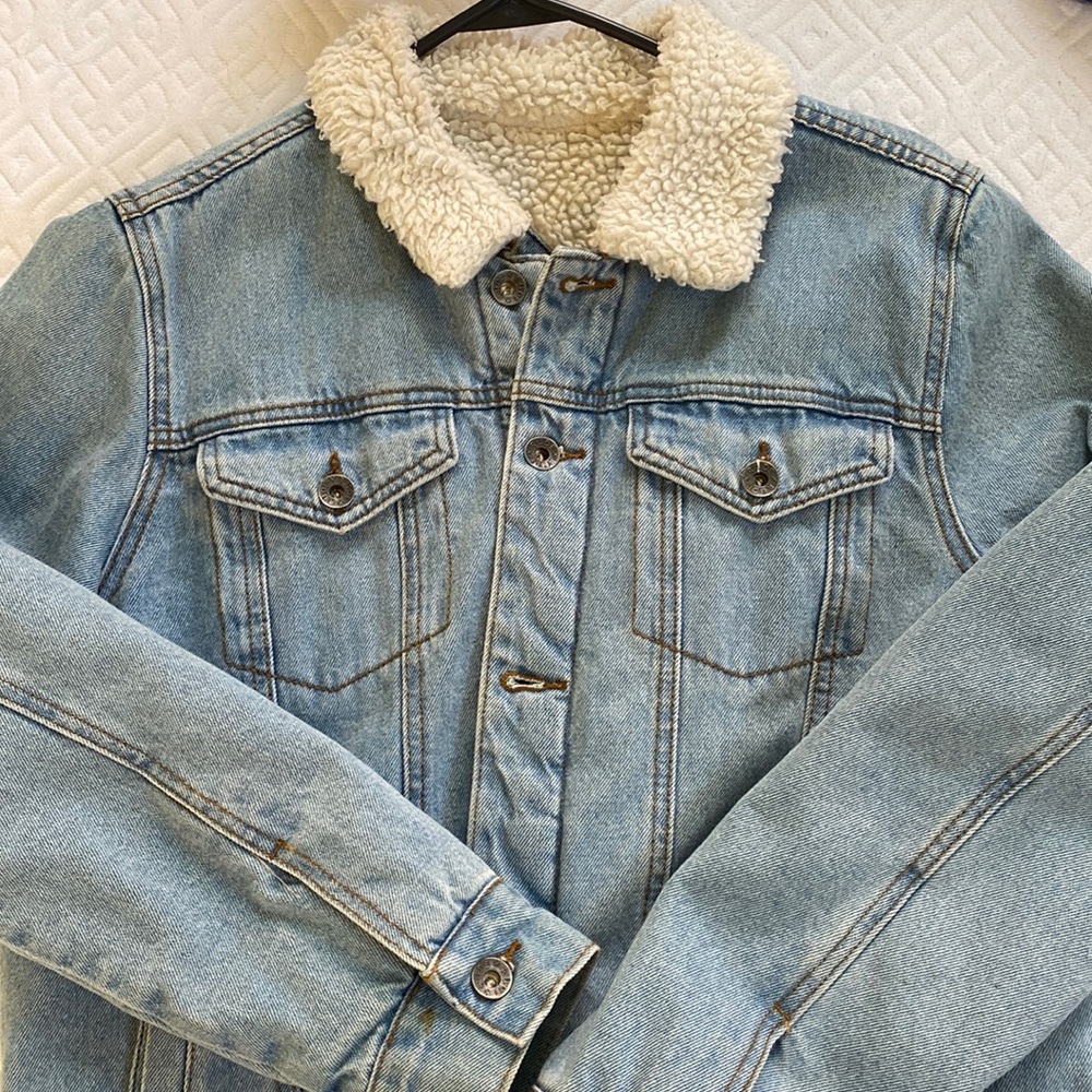 Sherpa Denim Jacket